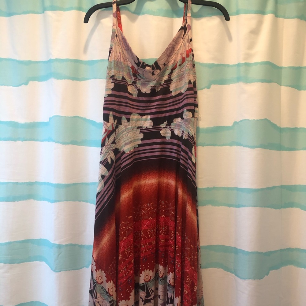 Floral Multi Pattern Dress